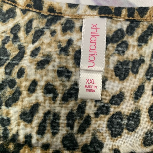 2010 Xhilaration Target Leopard Print Top - Picture 5 of 7